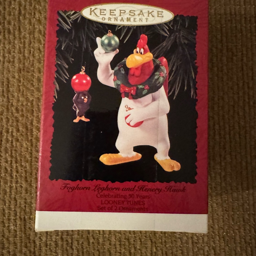 Hallmark Keepsake Ornament - Foghorn Leghorn and Henery Hawk